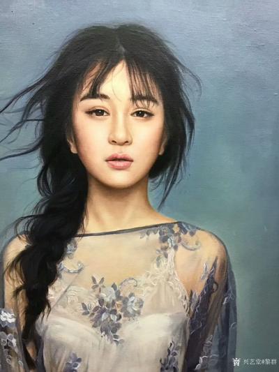 黎群日记-最近画的美女肖像，欢迎提供照片或本人到现场绘制【图2】