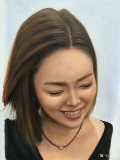 黎群日记-最近画的美女肖像，欢迎提供照片或本人到现场绘制【图3】