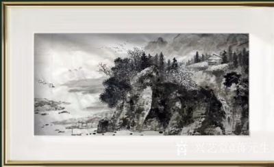 蒋元生日记-新作品展示《山泉》《山外青山楼外楼》《山水清音》。请欣赏【图2】