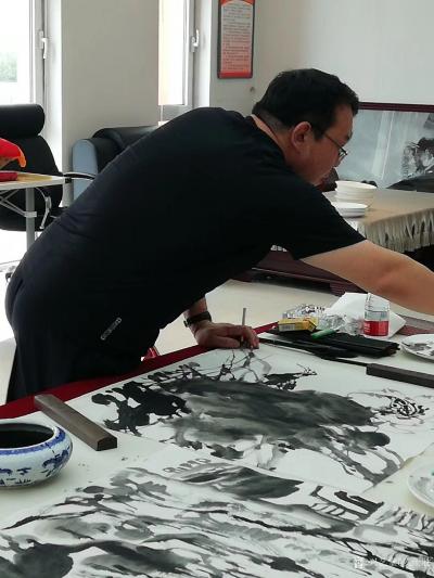 安士胜收藏-8月22日，天津画院下基层活动，走进王顶堤社区！收获颇多！【图10】