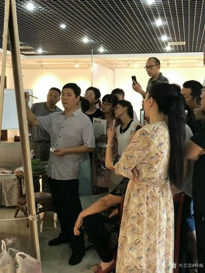 韩梅生活-山东省美术家协会2018人物画写生创作培训班，兆虬老师，刘翔鹏老师，冯超老师现场【图5】