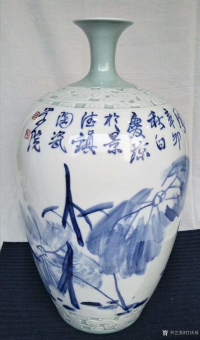 甘庆琼日记-时光深处，屡屡墨香，感慨流年的轻逝，而青花瓷不因时光流逝而褪色，保持其永恒的美丽【图1】