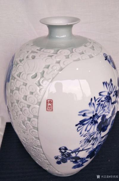 甘庆琼日记-时光深处，屡屡墨香，感慨流年的轻逝，而青花瓷不因时光流逝而褪色，保持其永恒的美丽【图4】