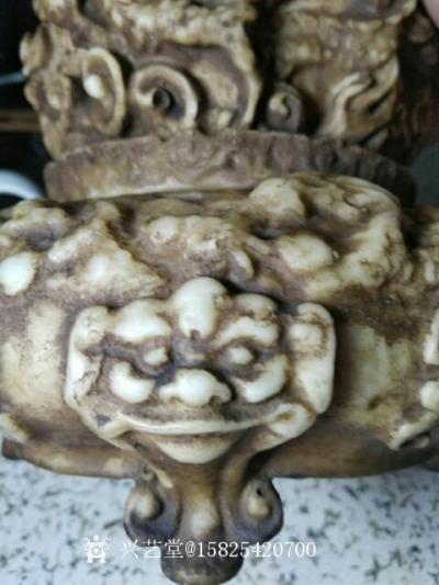 15825420700日记-大明宣德年制款九龙九转乾坤鼎重6.5斤，高19.8cm，宽13cm，由四龙守护的【图4】