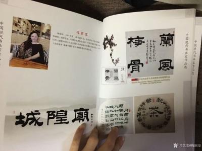梅丽琼收藏-由中国言实出版社的《中国现代书画家作品选》在新华书店发行，第二次印刷，上次几个要【图6】