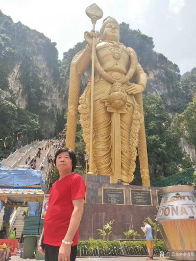 马培童生活-这是8月20日中午在马来西亚，黑风洞和马来西亚马来民族与历史博物馆，圣保罗教堂旧【图1】