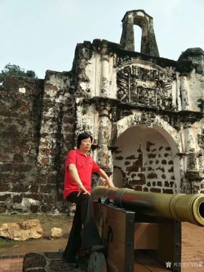 马培童生活-这是8月20日中午在马来西亚，黑风洞和马来西亚马来民族与历史博物馆，圣保罗教堂旧【图4】