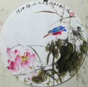 艺术品图片：艺术家赵永刚国画作品名称《静待花开》价格600.00 元