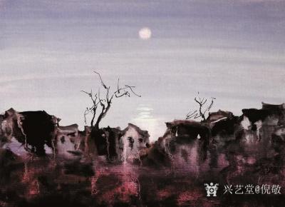 倪敬日记-水气朦胧，烟云雾罩，浑然一体，朝霞暮色，富于诗意……【图2】