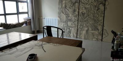 战乃明日记-弥勒说法图进行中。《吉祥经》[1]李荣熙译
如是我闻，一时，佛住舍卫国祗陀园给【图6】