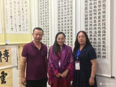 梅丽琼生活-北京艺术博览会， 天南海北金秋围，却道千里南飞北，墨缘聚客心相随。文/梅丽琼，秋【图6】