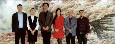 袁峰日记-黄河之水天上来 奔流到海不复回……国画山水画《黄河》系列作品欣赏。【图6】