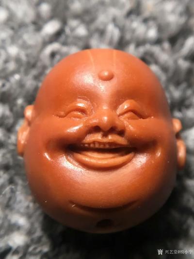 税小宁日记-1.9*2.0近正圆铁核精工巜十分开心》税小宁作品，开脸可爱喜庆，每个表情都不同【图8】