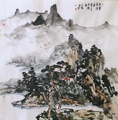 赵永利日记-《溪静云生石》，《春晓》，《登高放眼》，《水曲山如画，溪虚云傍花》，《野色笼寒雾【图6】