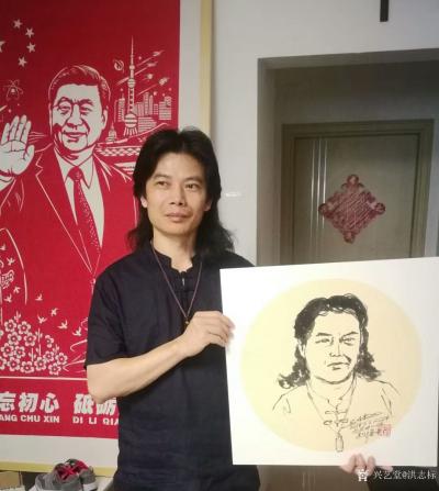 洪志标生活-9月3日下午，广东汕头甲戌书院院长、书法家本家洪坤江来访，安溪西坪南阳石刻“中国【图3】