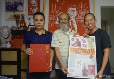 洪志标生活-9月1日晚上，厦门市南安商会副会长黄文明带著名的人物肖像摄影家黄德辉来访，黄会长【图2】