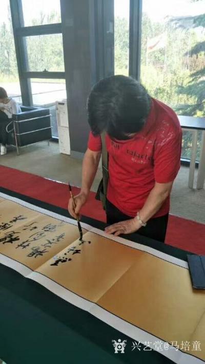 马培童生活-昨天下午三点（9月8日），特邀请我代表香港美术家协会，参加戚浓先生海外归来，在李【图6】