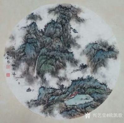 欧凯歌日记-“庆祝改革开放四十周年——2018年‘欢乐潇湘 品质长沙’群众美术书法摄影作品展【图5】