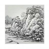 艺术家杨振华日记:今日充电——临明四家之一，沈周山水册，分享六幅【图3】