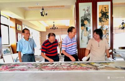 叶仲桥日记-昨天(9月10日）参加完教师节庆典，原云浮市委书记温耀深、原市政协副主席朱振兴及【图3】