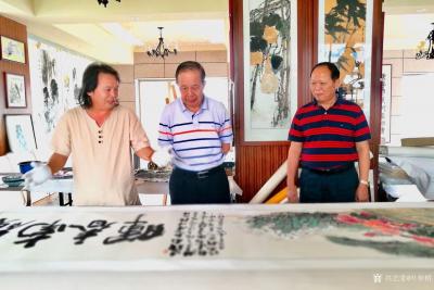 叶仲桥日记-昨天(9月10日）参加完教师节庆典，原云浮市委书记温耀深、原市政协副主席朱振兴及【图7】