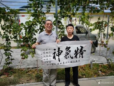 郭大凯生活-与泾河新城和老朋友相聚，书“不忘民办高教初心，凝聚心智聚集动力，改革创新，促成特【图3】