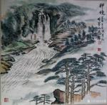 邓烈根日志-分享国画写生新作品《参天古绿》写自明月山千年银杏树林，《千年【图3】