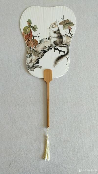 于永强日记-夏天远去，作扇子一把【图1】