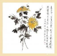 艺术家秦发艺日记:梅兰竹菊四斗方。
【老琴诗书画】
梅花，兰花，竹子，菊花【图3】