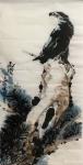 王贵烨日志-国画雄鹰系列作品《中华英姿》，《远瞻》。感悟分享:人生的生命【图3】