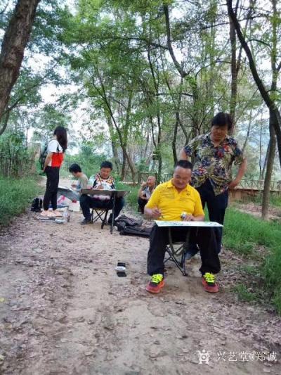 郑诚生活-陕西国画院名家工作室榆林横山釆风写生花絮……古长安的西大门长武:民风淳朴，塬高沟【图1】