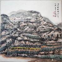 艺术家郑诚生活:陕西国画院名家工作室榆林横山釆风写生花絮……古长安的西大门长【图4】