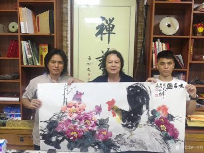 叶仲桥收藏-昨天（9月22日）参加在禅都新兴举办的国学大师饶宗颐先生的茶禅弦韵艺术作品展，饭【图7】