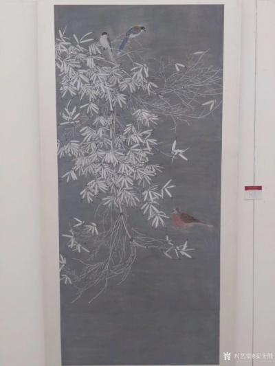 安士胜日记-西青书画创研班结硕果，天津市美展入选七幅，入选率占西青区投稿率的87.5%，在此【图1】