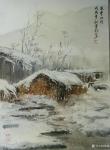 陈刚日志-《冰雪乡村》《北国雪乡》，国画山水近作。
中秋无需团圆
【图1】