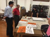 艺术家周鹏飞日记:忽因酒喝鸣心虎，念移星轨动天枢。
举杯浪饮欲吞海，诗狂屠龙【图2】