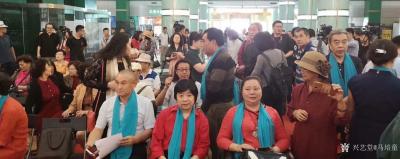 马培童生活-9月22日上午10点、第十七届当代书画名家邀请展走进大连、开幕式、圆满成功。——【图4】