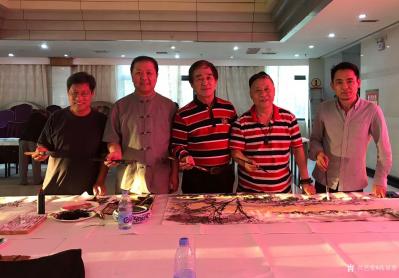 高显惠生活-应邀参加“全国书画名家走进河南睢州”邀请展中秋笔会。“寻意境，忆名城”主题活动【图2】