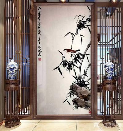 启鹏日记-国画花鸟画竹系列作品《竹寿图》，新作，尺寸四尺68x138cm，《节节高》，尺寸【图3】