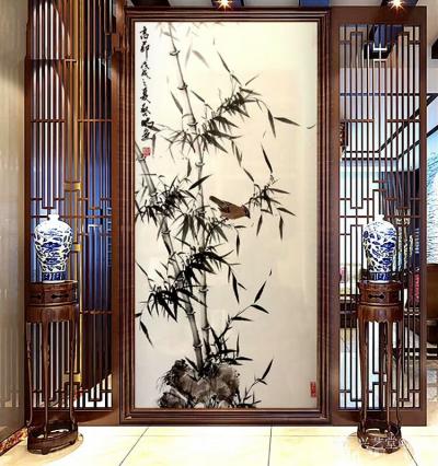 启鹏日记-国画花鸟画竹系列作品《竹寿图》，新作，尺寸四尺68x138cm，《节节高》，尺寸【图4】