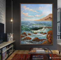 艺术家黄联合日记:油画，60+90cm。
黄联合，福建省泉州市。【图2】