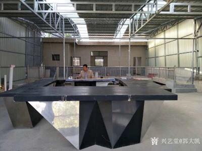 郭大凯日记-书写完成《般若波罗蜜多心经》一幅，请欣赏。
附《心经》全文“观自在菩萨，行深般【图1】