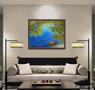 黄联合日记-油画，黄联合油画作品。【图1】