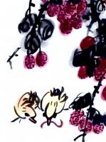 艺术家龚光万日记:国画写意花鸟画新作《 日啖荔枝三百颗， 才不枉作岭南人》，附【图4】