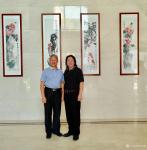 叶仲桥日志-与老干大学一众师生书画交流，共度国庆节！【图1】