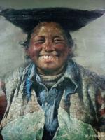 艺术家杨洪顺生活:非常感谢贵州美协主席李昂老师和师母的热情款待，老师亲切的笑语【图3】