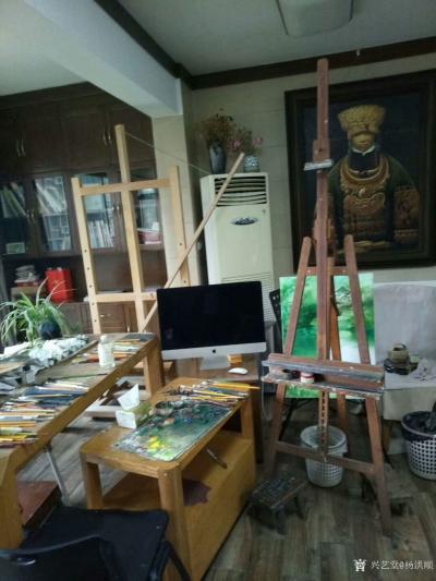 杨洪顺生活-非常感谢贵州美协主席李昂老师和师母的热情款待，老师亲切的笑语让人再次感受到生活的【图5】