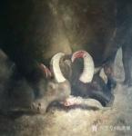 杨洪顺藏宝-生命中又增添了一位实力藏家兄弟大哥岳阳邮轮大王武总，我的油画【图1】