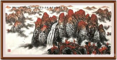 叶向阳日记-翰墨颂中华:《鸿运当头祥云涌》。庆国庆抒情怀，恭请大家共庆国庆！共祝伟大祖国繁华【图1】