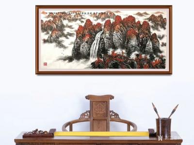 叶向阳日记-翰墨颂中华:《鸿运当头祥云涌》。庆国庆抒情怀，恭请大家共庆国庆！共祝伟大祖国繁华【图2】